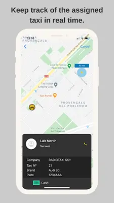 TaxiClick android App screenshot 2