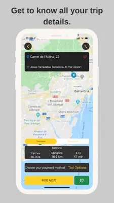 TaxiClick android App screenshot 3